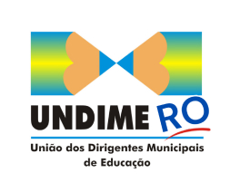 Logo da União dos Dirigentes Municipais de Educação de Rondônia.